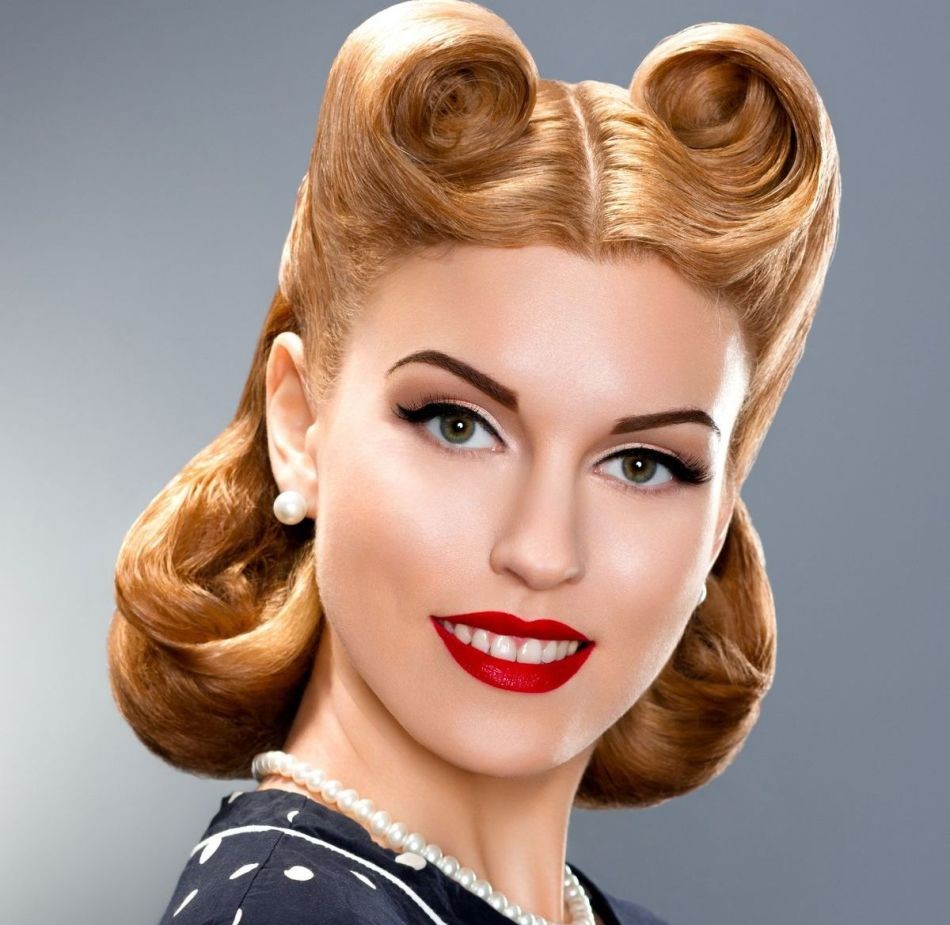 Зачіска у стилі пін-ап (Pin-Up) і поп-арт (Pop-Art): на довгі і короткі волосся. Як зробити зачіску пін-ап з хусткою, банданою?