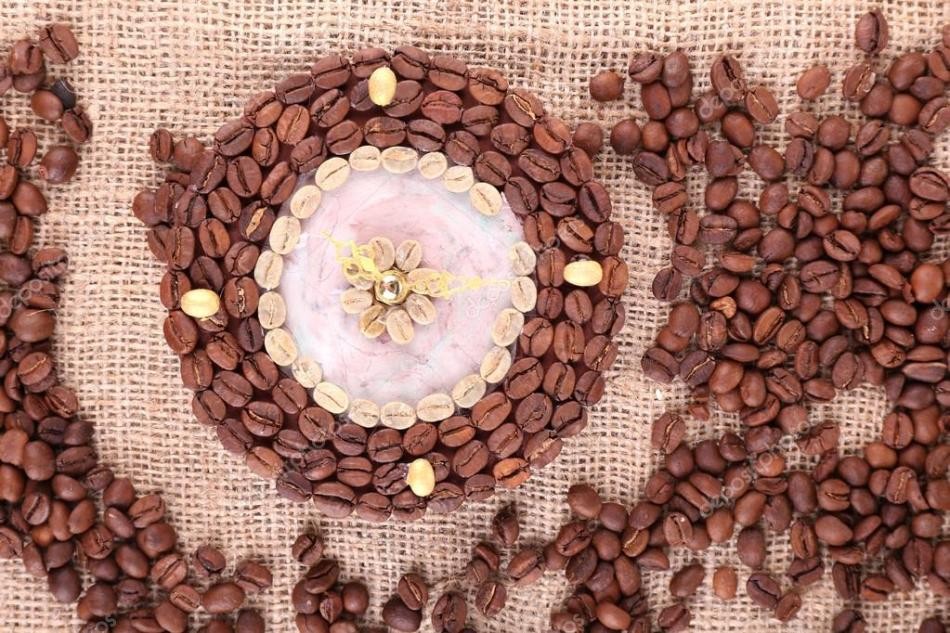 Вироби з кавових зерен &mdash; чашка, сова, кішка, будинок, змія, дерево, картину, годинник, серце, свічка: корисні рекомендації щодо створення шедевра своїми руками