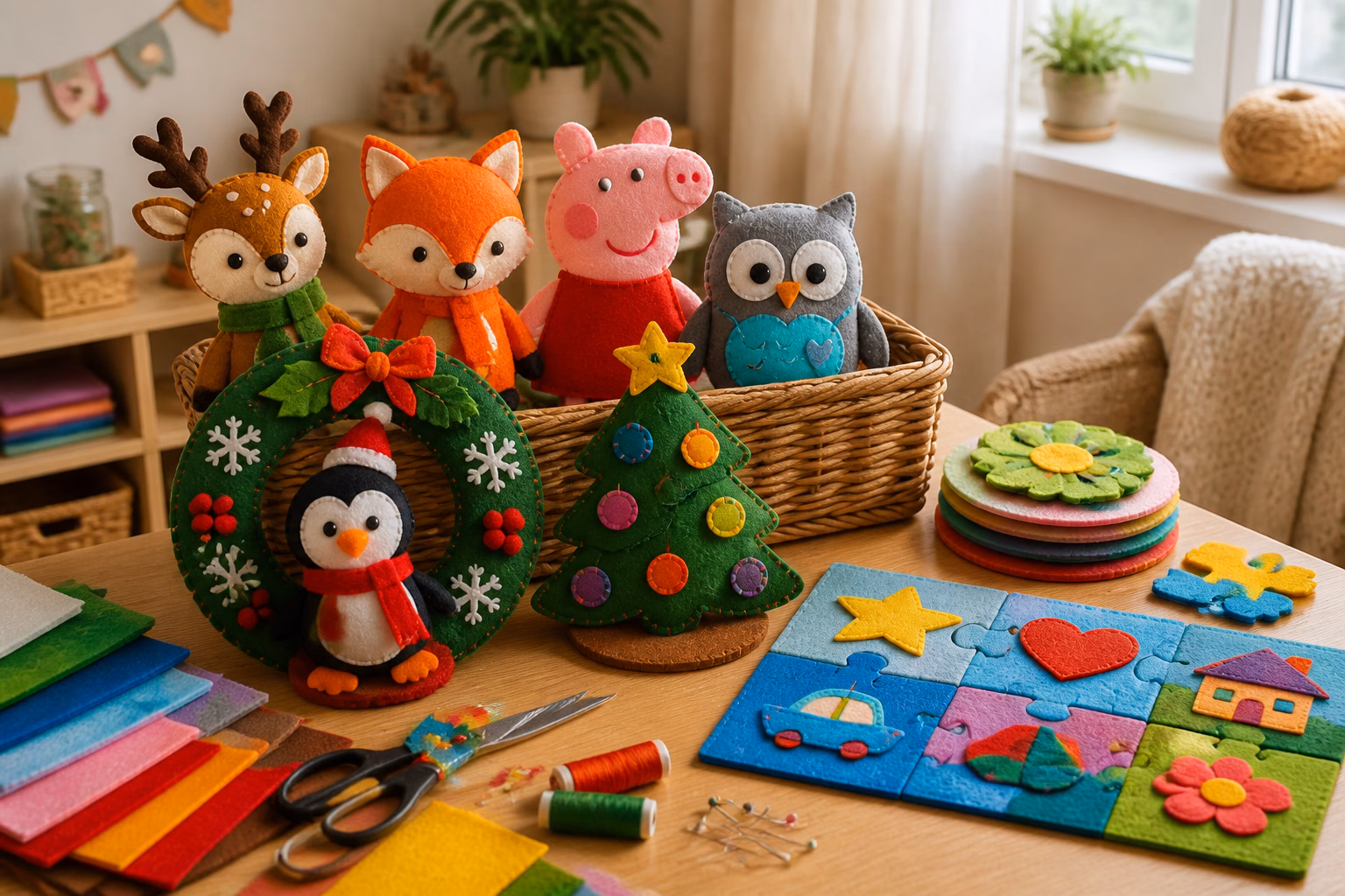 Іграшки з фетру своїми руками: викрійки та покрокові майстер-класи