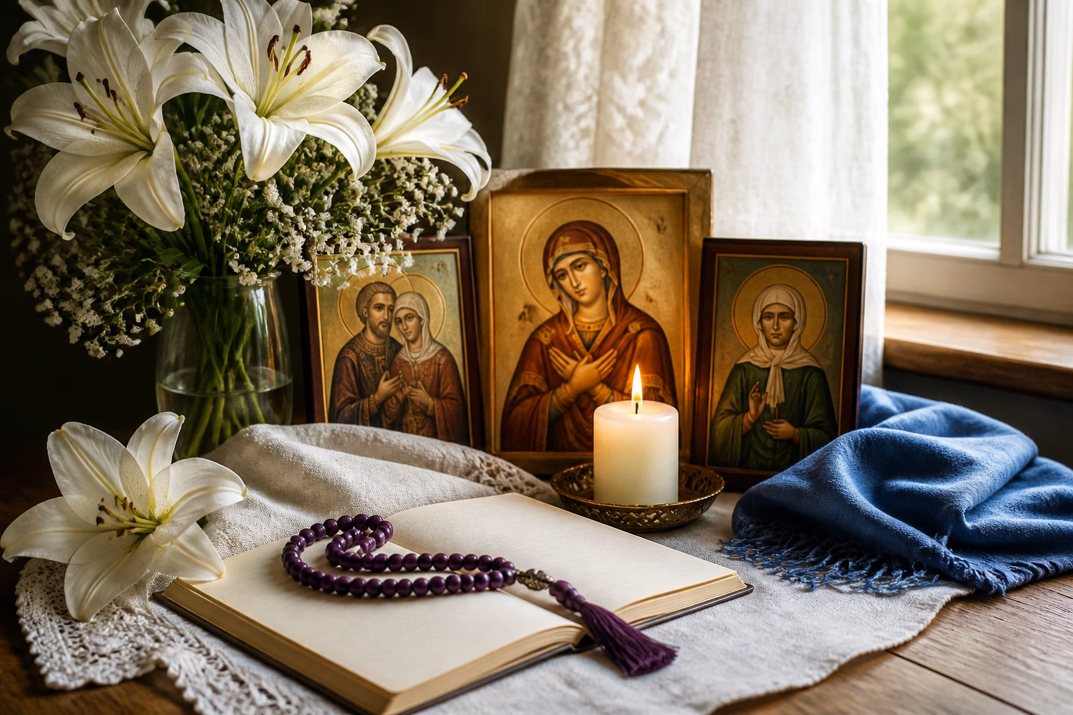 Кому молитися про заміжжя: святі, ікони та щирі прохання для жінок