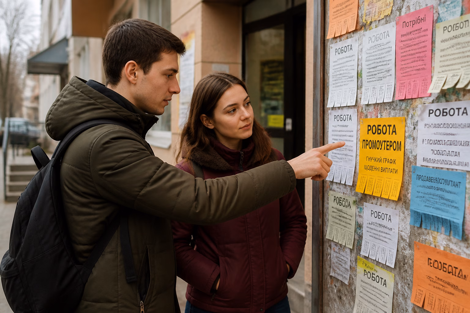 Співбесіда промоутерів у рекламному агентстві