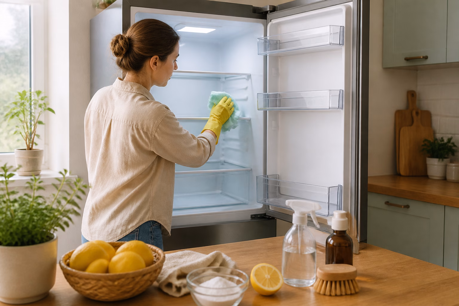 Як помити холодильник усередині без ризику для продуктів