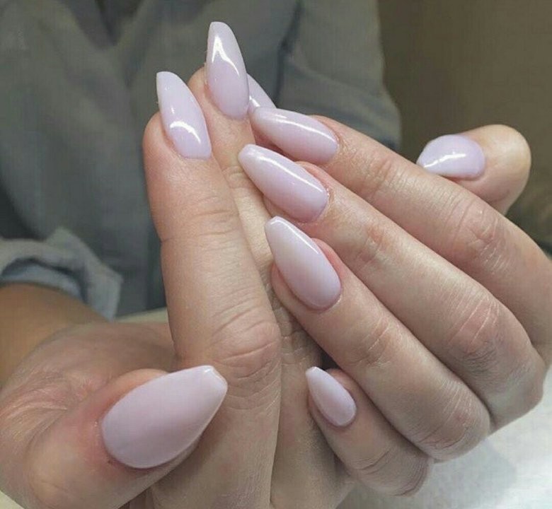 Ногти миндаль камуфляж