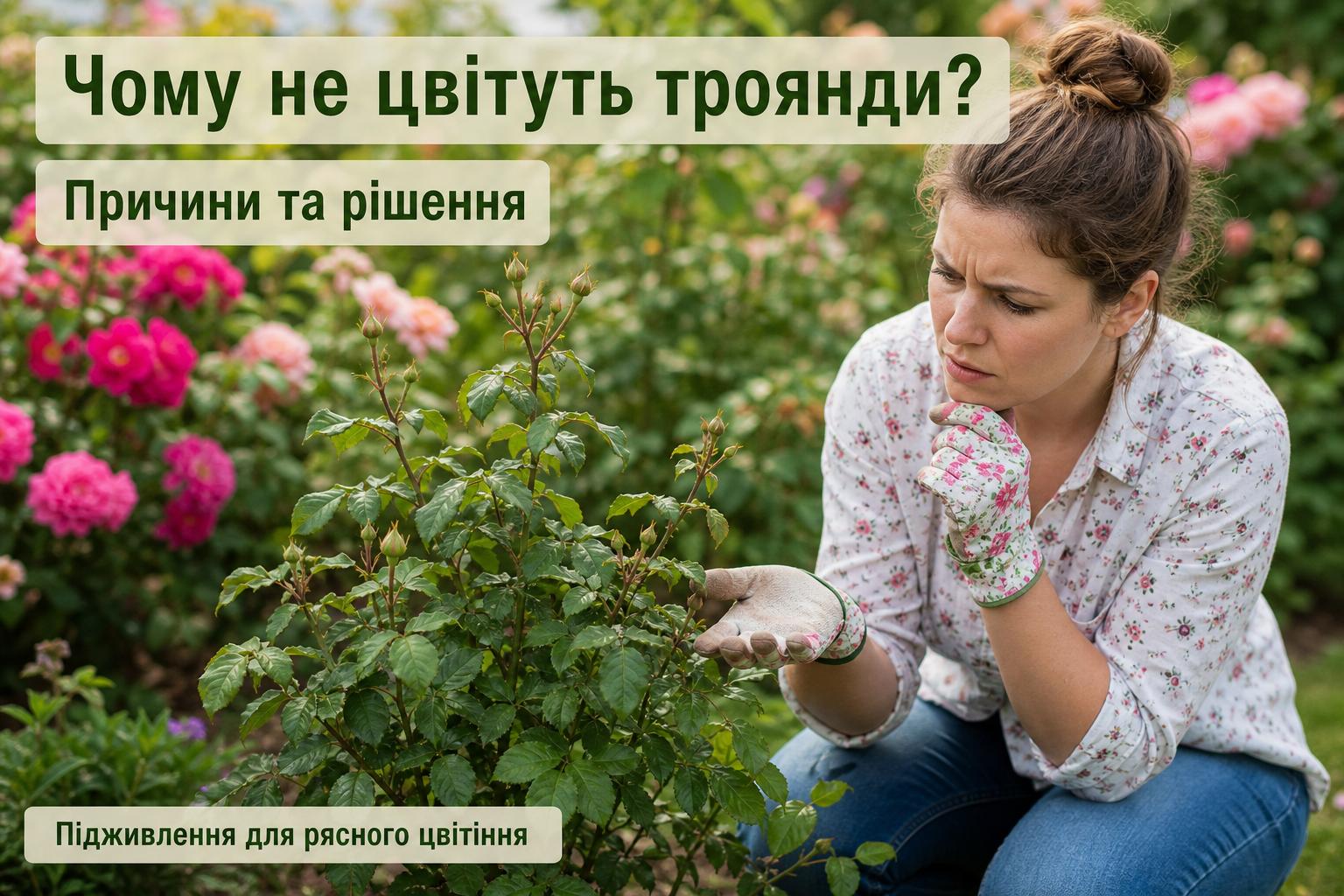 Чому не цвітуть троянди, і як це виправити,що робити, основні причини. Підживлення троянд для цвітіння: чим і коли пригощати королеву саду