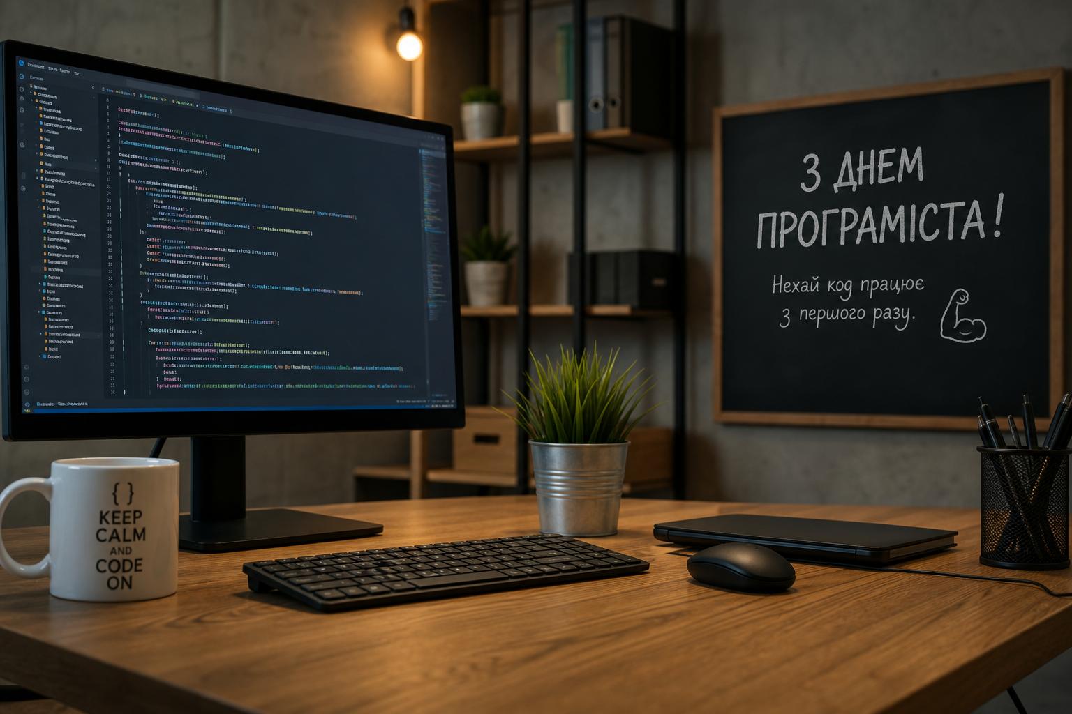 З днем програміста! Нехай код працює з першого разу.💪