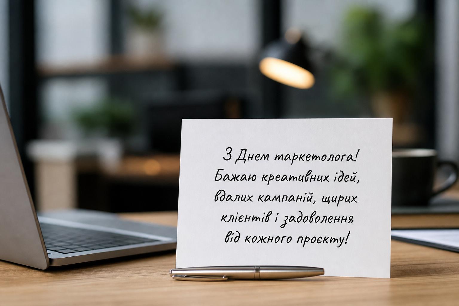 Привітання з Днем маркетолога своїми словами на українській мові. Короткі побажання (для СМС)