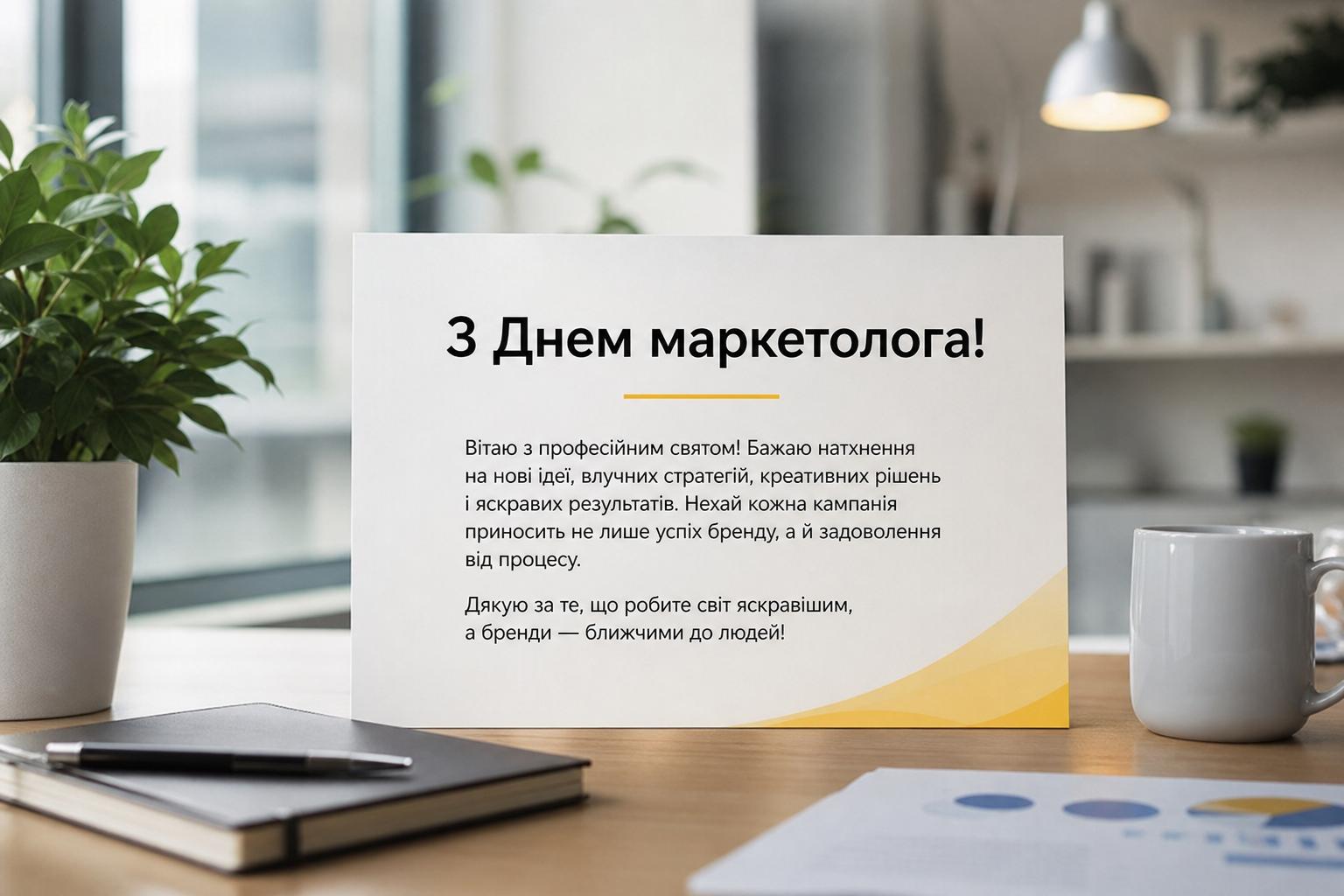 Привітання з Днем маркетолога: щирі слова для колег і друзів
