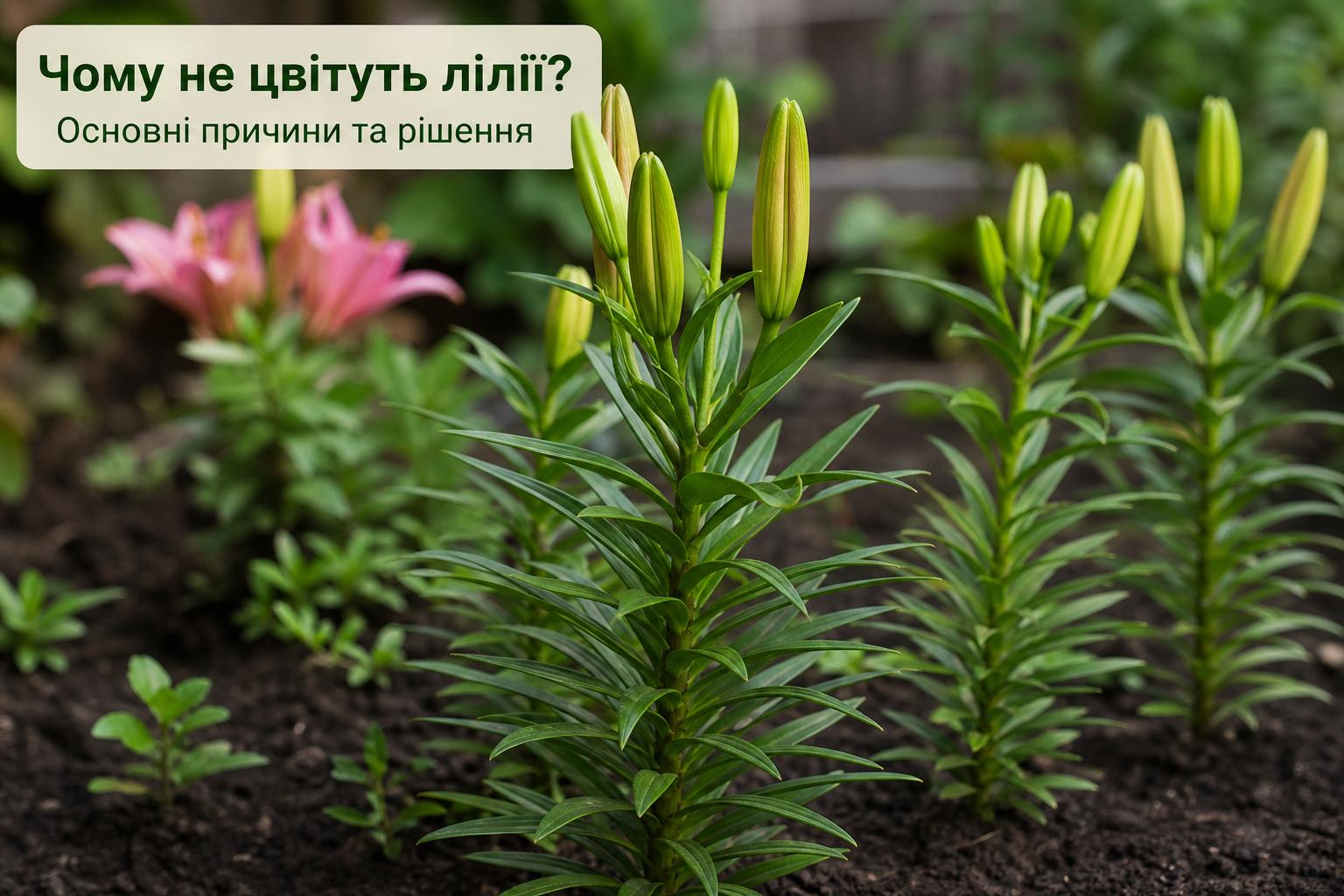 Чому не цвітуть лілії: шукаємо помилки в догляді та повертаємо саду королівську красу